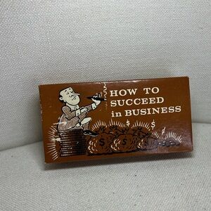 How yo succeed in business novelty gag gift curva 1968